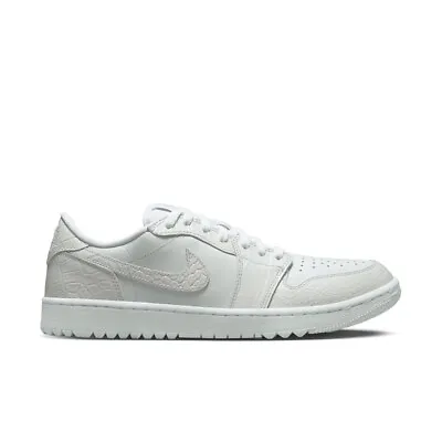 Nike Air Jordan 1 Low G Golf Shoes - White/White-Pure Platinum • $99.99