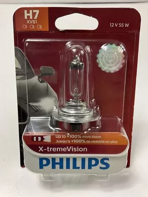 Philips H7XVB1 X-tremeVision Headlamp Headlight Lamp Light Bulb H7 • $11.99