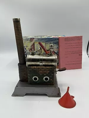 Vintage Wilesco Stationary Steam Engine D5 Free Shipping Preowned • $99.99