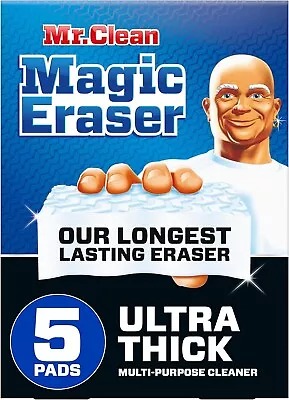 Mr. Clean Magic Eraser Sponge Ultra Thick Multi Purpose Cleaner 5 Count • $14.99