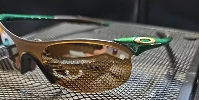 VERY RARE VINTAGE Oakley 0.7 JOKER Gold Iridium Lenses 1999 Sunglasses  • $289.85