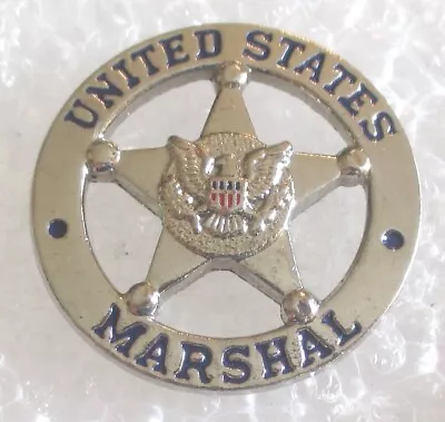 United States Marshall Pin - Mini Badge • $14.99