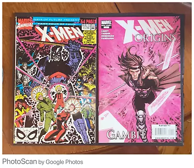 X-men Annual #14 (Cameo Gambit!) Plus X-men Origins Gambit #1 Nice Books • $6.50