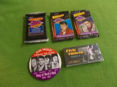 ELVIS PRESLEY Lot Of 5 Items TRADING CARDS Flipbook • $11.95