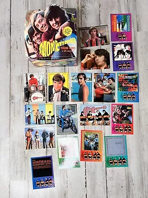 1995 MONKEES Trading Card Box And Lot Of Trading Cards • $78.88