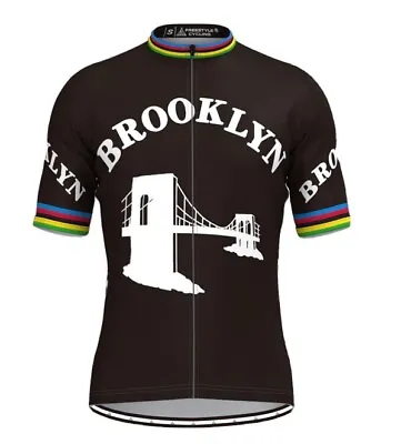 $28.99 • Buy “Brooklyn Bridge” Cycling Jersey Short Sleeved Size M