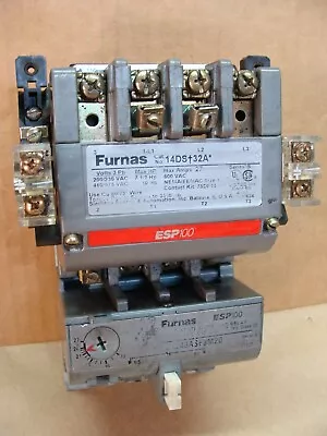 FURNAS 14DS 32A ESP100 3 Pole Motor Contactor Starter Overload Relay • $80