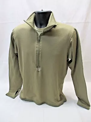 Usgi Military Coyote Gen Iii Grid Fleece Waffle Top Thermal Shirt Mid-weight • $29.95