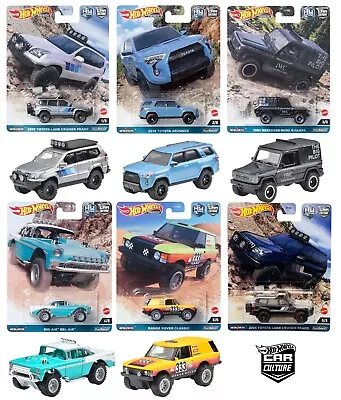 Hot Wheels Premium Car Culture Off Road 2023 Full Set With Chase 0/5 FPY86-959F • $159