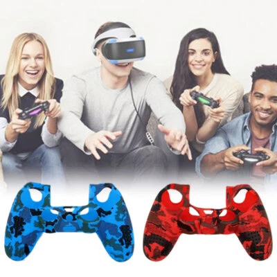 $9.95 • Buy Controller Cover For Playstation 4 Anti-Slip Grip Silicone Cover Protector Case