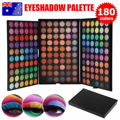 $23.95 • Buy 180 Colours Professional Shimmer Eyeshadow Palette Eye Shadow Makeup Kits Box
