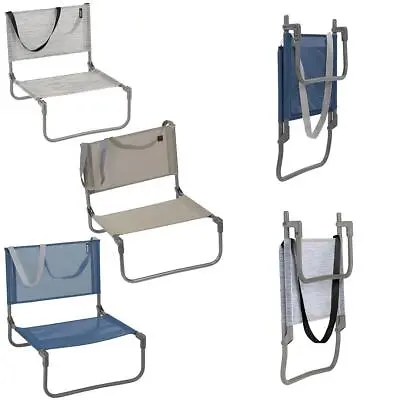 Lafuma CB Low Folding Chair Camping Chair Compact Chair Blue Yellow Green Grey • £34.99