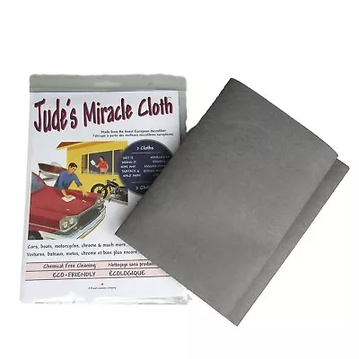 Jude's Miracle Cloth Microfiber Cleaning Cloth Windows Mirrors Crystal Screens • $24.95