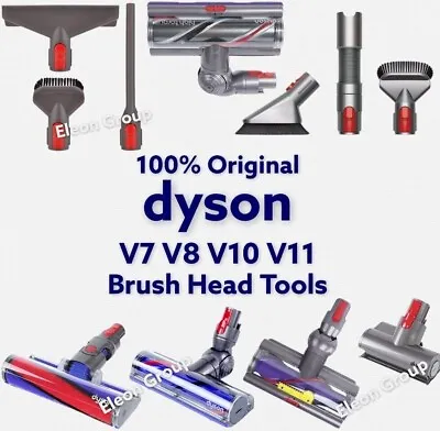 $95.99 • Buy Dyson V7 V8 V10 V11 Vacuum Cordless Brush Head Attachment Tools Genuine & New