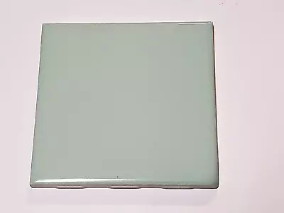 Vtg. 1 Pc. 60's TILECREST Ceramic TAPERED CORNER Tile Seacrest Mint Green NOS • $10