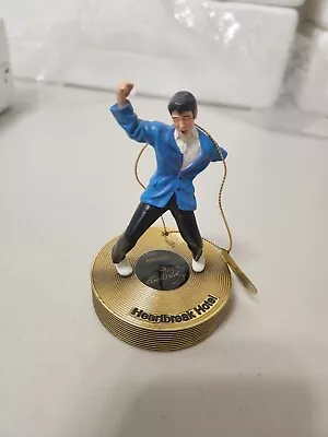 The Bradford Editions - Elvis Solid Gold Christmas Ornament - Heartbreak Hotel • $7