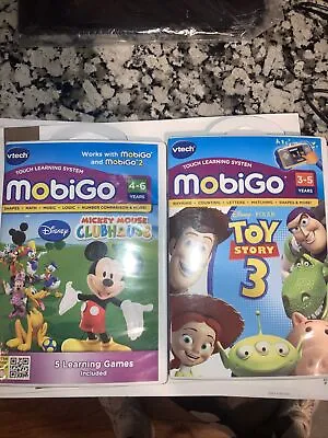 Vtech Touch MobiGo Disney Pixar Toy Story 3 + Mickey Mouse Clubhouse Lot • $19.77