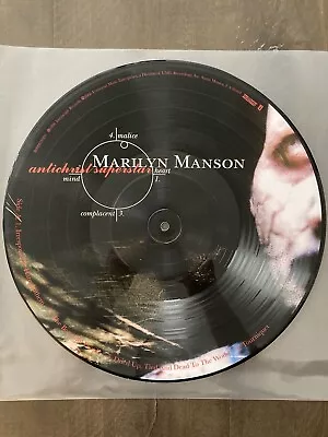 Marilyn Manson - Antichrist Superstar (2006) Nothing Records 2xLP Picture Disc • $225