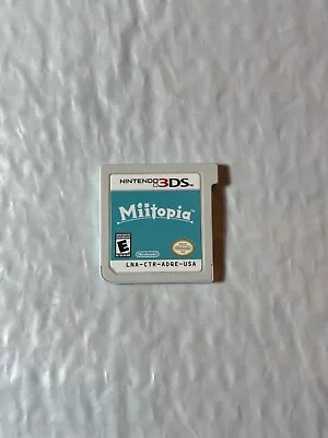 Miitopia (Nintendo 3DS) Tested Cartridge Only • $24.99