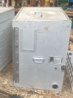 Large Airline Galley Comp Box Very Interesting Thomson Alloy Box • £70