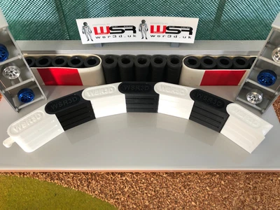 £4.65 • Buy WSR3D ProTech Interlocking Barriers  Scalextric Track And Slot Car Track Scenery