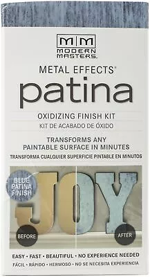 Modern Masters Metal Effects Oxidizing Finish Kit-Blue Patina • $26.60