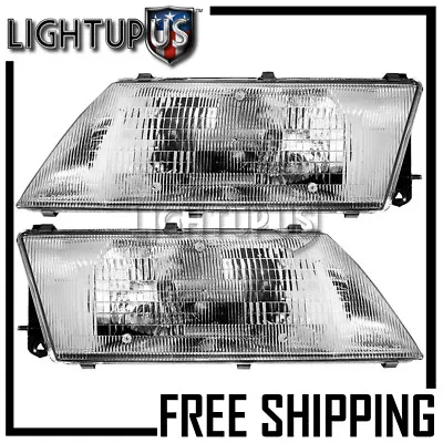 $66.36 • Buy Headlights Headlamps For 1995-1998 NISSAN SENTRA 200SX Left Right Sides Pair