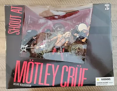 Motley Crue  Shout At The Devil Box Set 2004 McFarlane Toys New Sealed FREE SHIP • $349.99