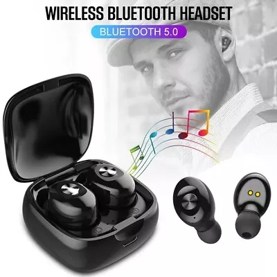 Mini Bluetooth 5.0 Wireless Headset TWS Earphones Stereo Headphones Earbuds US • $11.97