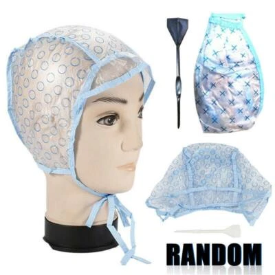 £2.99 • Buy Pro Disposable Hair Colouring Highlighting Dye Cap And Hook Frosting Tipping
