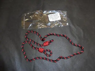 NEW British Military Army Red & Black Uniform FAD Lanyard • £5.99