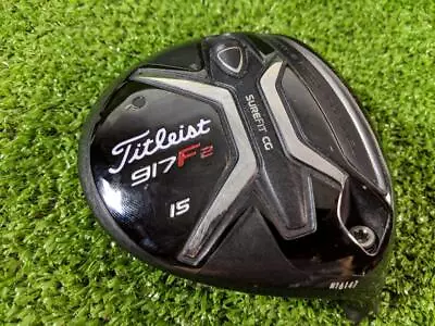 Titleist 917F2 15* Fairway 3 Wood Head Only Golf Club Neutral 14g Weight • $59.49