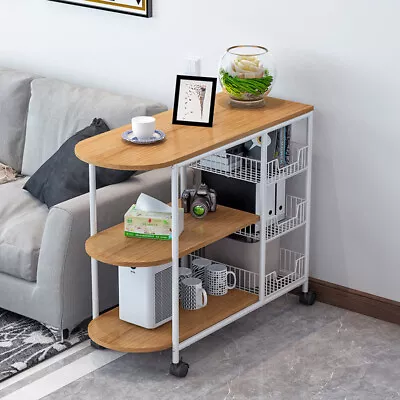 Rolling Kitchen Island Serving Cart Kitchen Countertop Bench Cart Side End Table • $99.95