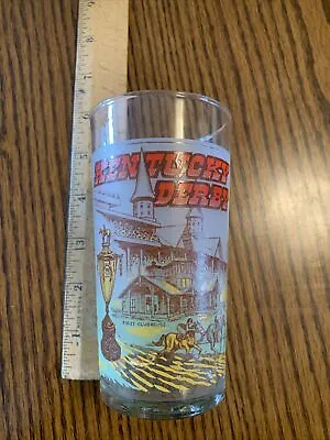 Vintage Genuine Kentucky Derby Official Mint Julep Glass Churchill Downs 1978 • $12