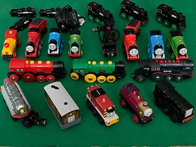 £18.50 • Buy Individual BATTERY ENGINES For THOMAS & FRIENDS WOODEN RAILWAY + BRIO Train Set