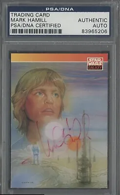 Mark Hamill Signed 1993 Topps Star Wars Autograph PSA Authentic • $799