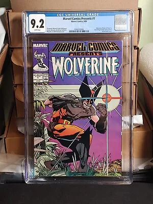 Marvel Comics Presents #1 CGC 9.2 1988 Wolverine Silver Surfer Chris Claremont • $35.65
