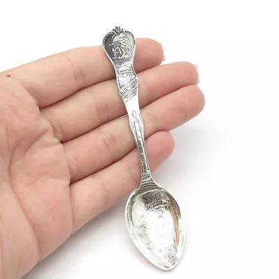 925 Sterling Silver Vintage Mechanics Sterling Co. Chicago States & Cities Spoon • $78.99