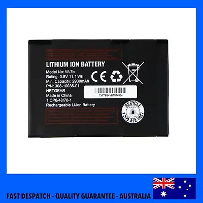 New NextG Battery W-7 W-7b For Optus 4G Modem Netgear 790S 800S 810S 5200087 • $27.98