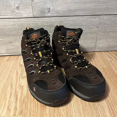 Merrell Mens Moab 10w Steel Toe Slip Resistant Oil Resistant Select Grip Brown • $49.99