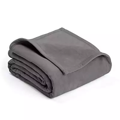 Vellux Plush Blanket Queen Size - Plush Bed Blanket -  Assorted Sizes  Colors  • $39.35