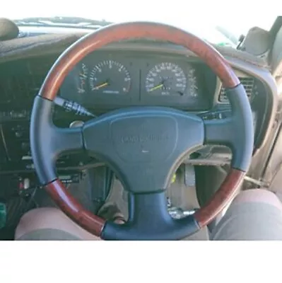 Toyota Land Cruiser 80 Series Leather Black JDM Rare Steering Wheel Australia • $650