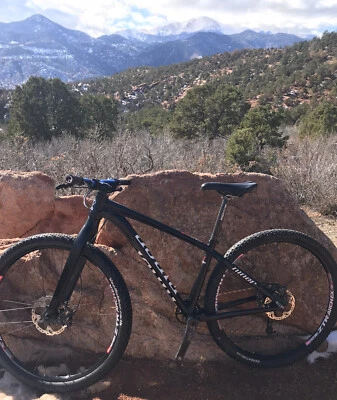 $1300 • Buy Niner EMD 9 Hardtail Gravel/Cross Country Mountain Bike 29  Carbon Fork Small