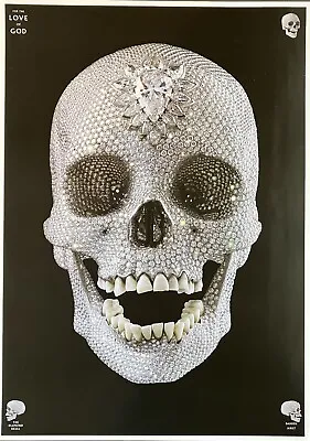 DAMIEN HIRST ‘BEYOND BELIEF’ (Diamond Scull) Official Exhibition Poster 2007. • £474.99