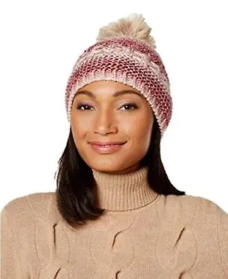 INC International Concepts Metallic Space-Dyed Beanie In Vibe Rose • $10.99