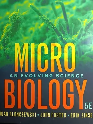 (INSTRUCTOR'S COPY)Microbiology: An Evolving Science - Hardcover (SHRINK-WRAPPED • $117.80