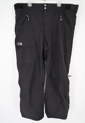 $89.99 • Buy The North Face Hyvent Black Snowboard Ski Snow Waterproof Pants Mens XXL
