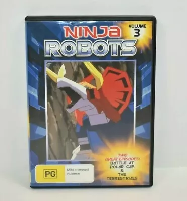 Ninja Robots DVD Volume 3 PAL Region 0 English Anime  • $22.50