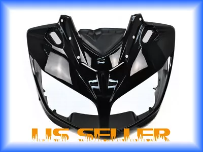 Upper Front Fairing Cowl Nose For Yamaha 2006 08 10 12 14 2015 FZ1 Fazer Black • $179.96