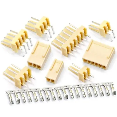 KF2510 2.54mm Connector Sets (2-10 Pin) Housing+Header+Crimps (Molex KK Style) • $5.95